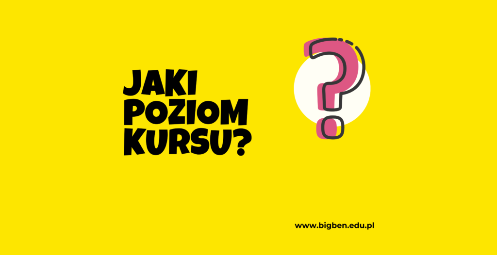 Jaki poziom kursu?